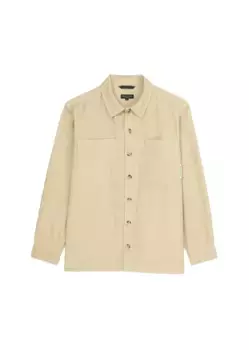 Шерстяная куртка Marc O'Polo "из мягкого хлопка" без капюшона, бежевый