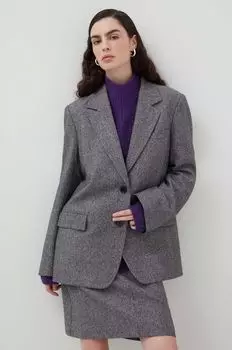 Шерстяная куртка Marc O'Polo, серый