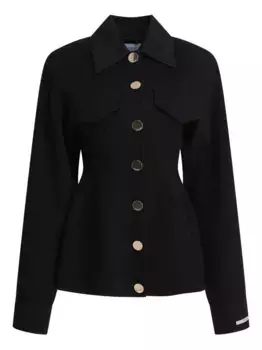 Шерстяная куртка MAX MARA, черный