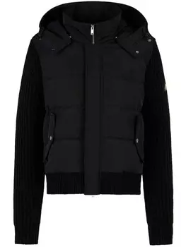 Шерстяная куртка Moose Knuckles, черный