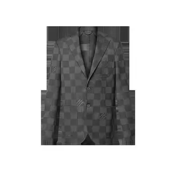 Шерстяная куртка Napolitana Louis Vuitton, серый