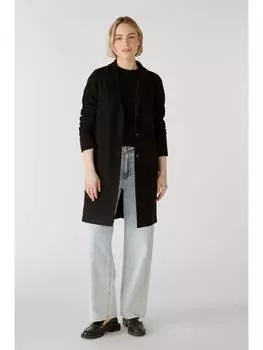 Шерстяная куртка Oui, черный