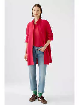 Шерстяная куртка Oui, розовый