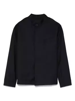 Шерстяная куртка-рубашка Caruso, синий