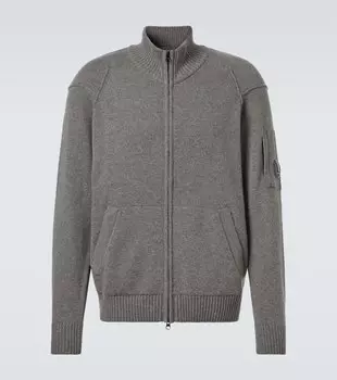 Шерстяная куртка с добавками C.P. Company, Gunmetal Grey