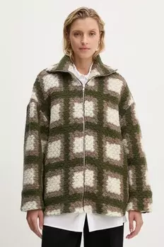 Шерстяная куртка Samsoe Samsoe, мультиколор