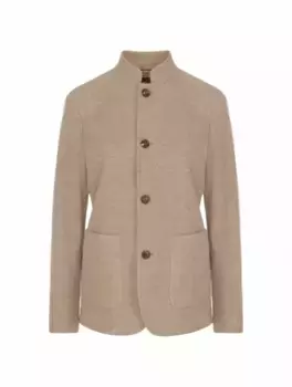 Шерстяная куртка Spagna Loro Piana, коричневый