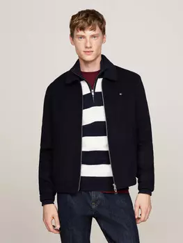 Шерстяная куртка Tommy Hilfiger IVY Regular Fit, черный