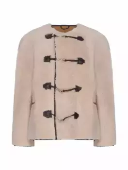 Шерстяная куртка TOTEME, бежевый