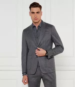 Шерстяная куртка van Laack elegante FADRI-F Regular Fit, серый