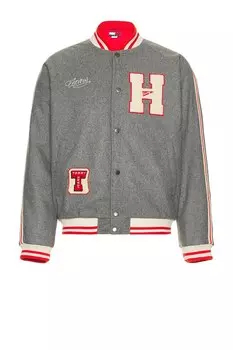 Шерстяная куртка в стиле варсити Tommy Jeans, sharkskin