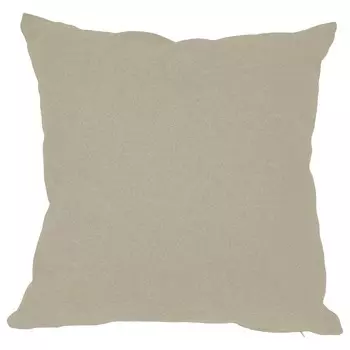 Шерстяная мебельная подушка однотонного цвета - Pier Lisola, цвет Panna