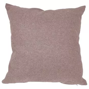 Шерстяная мебельная подушка однотонного цвета - Pier Lisola, цвет Rosa
