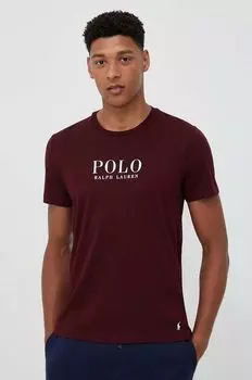 Шерстяная ночная рубашка Polo Ralph Lauren, гранат