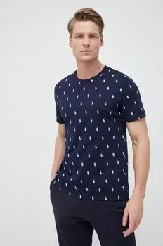 Шерстяная ночная рубашка Polo Ralph Lauren, темно-синий