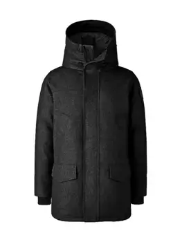 Шерстяная парка Langford Canada Goose, цвет carbon melange
