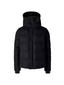Шерстяная парка Macmillan с капюшоном Canada Goose, цвет carbon melange