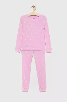 Шерстяная пижама Polo Ralph Lauren, розовый