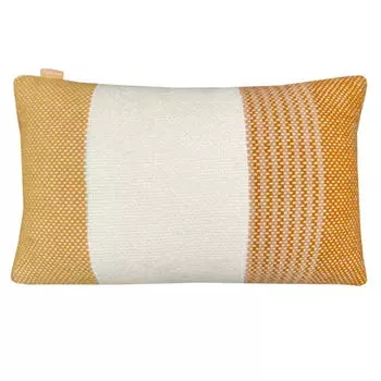 Шерстяная подушка праздничный Malagoon, желтый