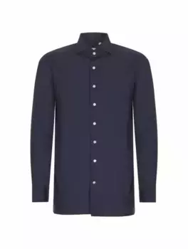 Шерстяная рубашка 100hands, тёмно-синий