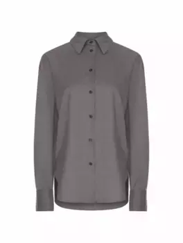 Шерстяная рубашка LouLou de Saison, серый