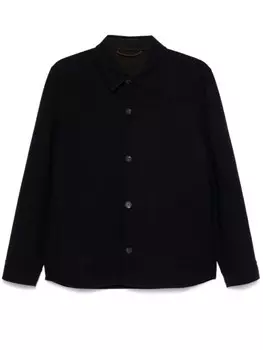 Шерстяная рубашка Peserico, синий