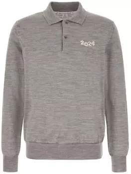Шерстяная рубашка поло Comme Des Garons Shirt, серый
