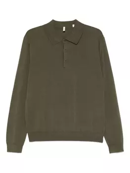 Шерстяная рубашка поло Sunflower, зеленый