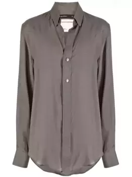 Шерстяная рубашка с длинными рукавами Frenckenberger, зеленый