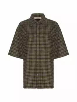 Шерстяная рубашка в клетку DARKPARK, мультиколор