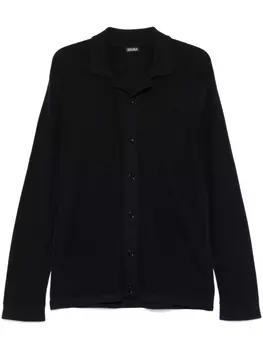 Шерстяная рубашка Zegna, синий