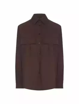 Шерстяная рубашка Zoia MooRER, коричневый