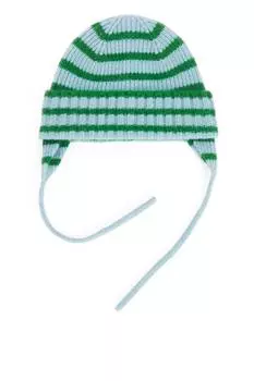 Шерстяная шапка Arket, синий