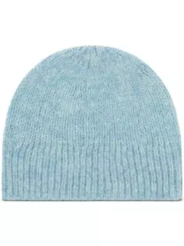 Шерстяная шапка бини DRIES VAN NOTEN, синий