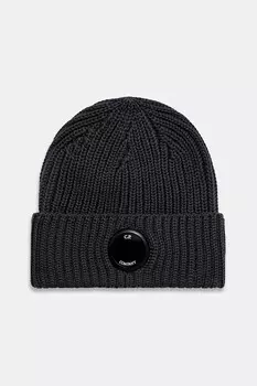 Шерстяная шапка C.P. Company, серый