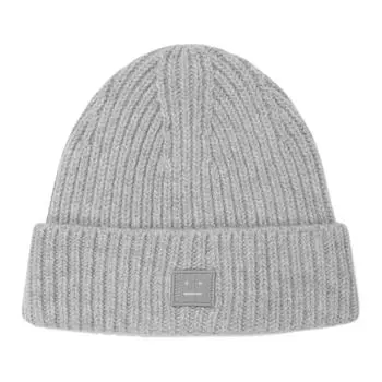 Шерстяная шапка детские серые Acne Studios