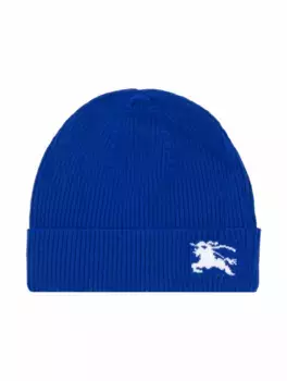 Шерстяная шапка EKD Burberry, тёмно-синий