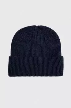 Шерстяная шапка Helly Hansen, темно-синий