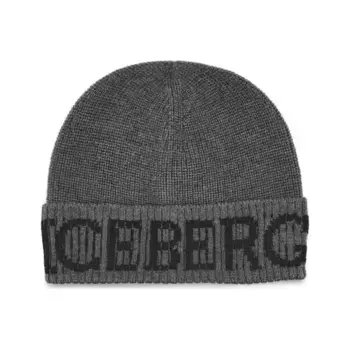 Шерстяная шапка Iceberg, черный