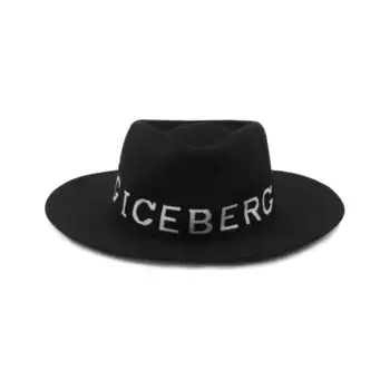 Шерстяная шапка Iceberg, черный