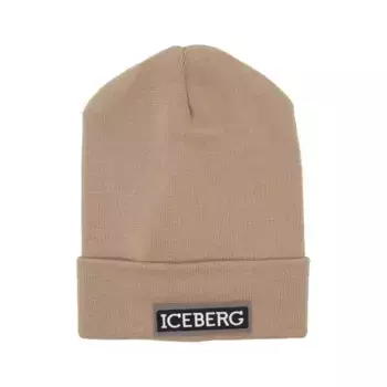 Шерстяная шапка Iceberg, коричневый