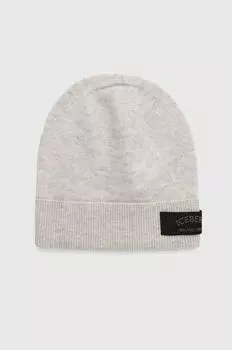 Шерстяная шапка Iceberg, серый