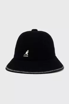 Шерстяная шапка Kangol, черный