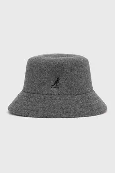 Шерстяная шапка Kangol, серый