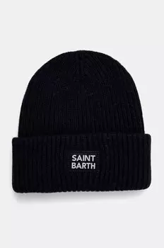 Шерстяная шапка MC2 Saint Barth, темно-синий