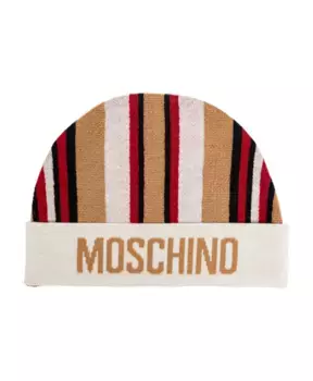 Шерстяная шапка Moschino, мультиколор