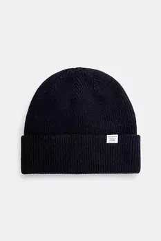 Шерстяная шапка Norse Beanie N95-0569 7002 Norse Projects, темно-синий