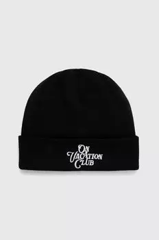 Шерстяная шапка On Vacation, черный
