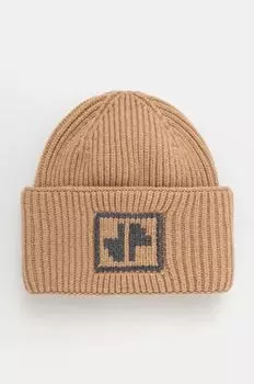 Шерстяная шапка Patou, бежевый