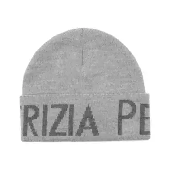 Шерстяная шапка Patrizia Pepe, серый